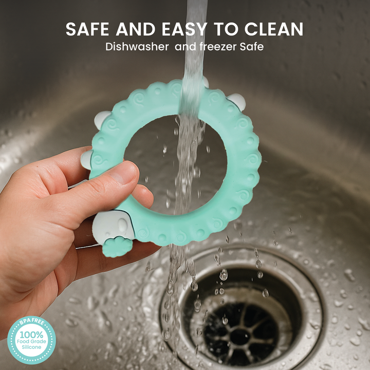 Silicone Easy Grip Sheep Teether