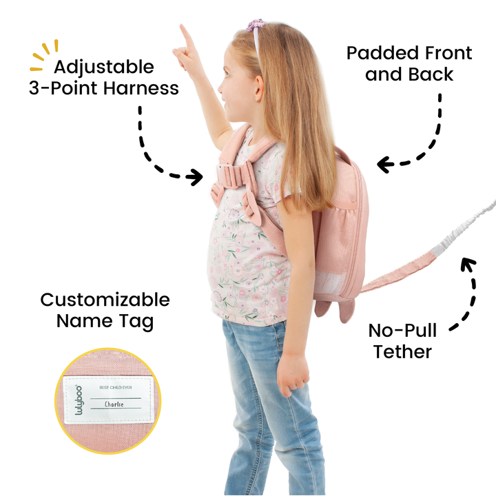 Lulyboo Toddler Backpack Bunny