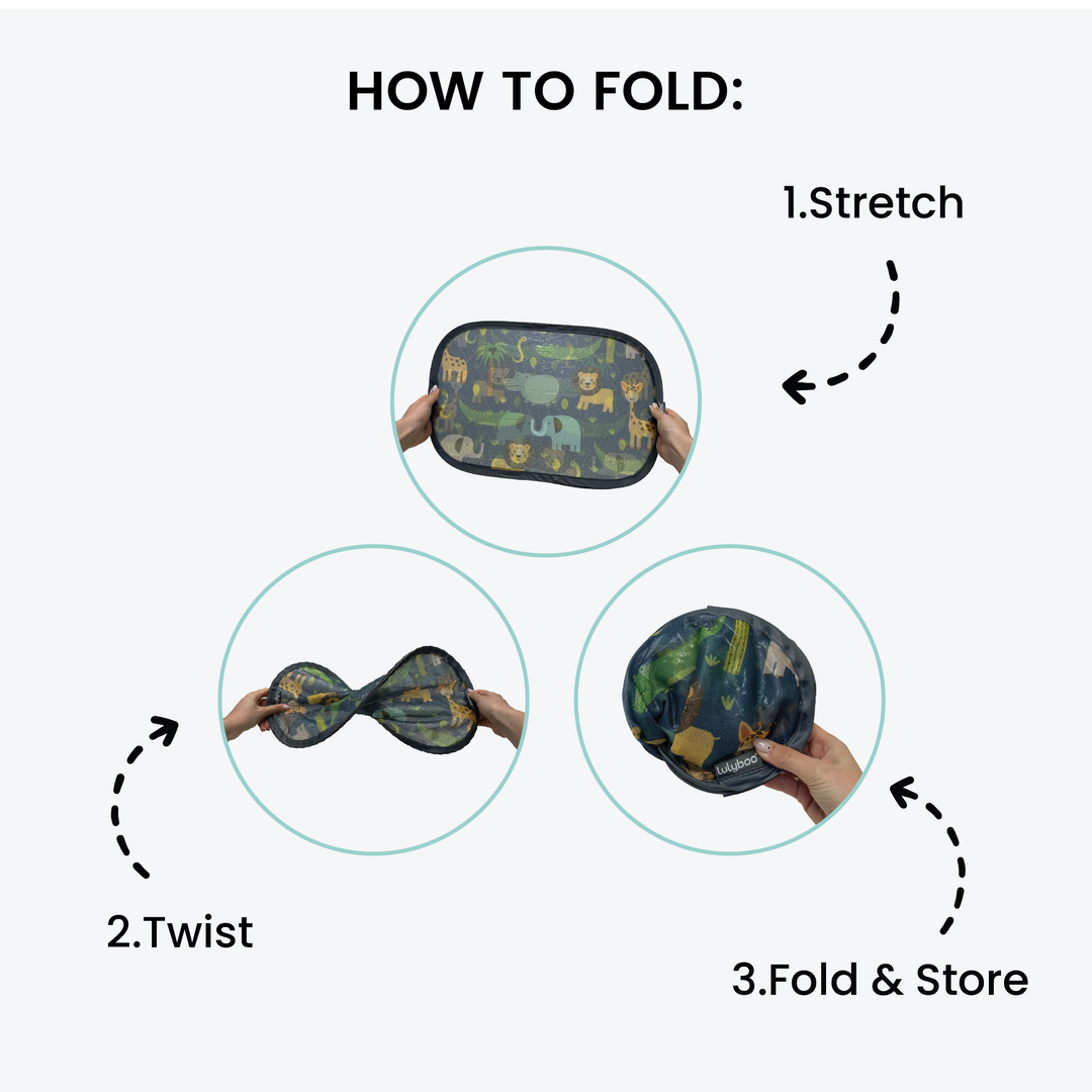 Printed Cling Sun Shade