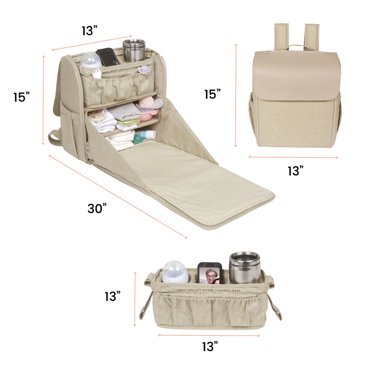 Diaper Cubby in Oat