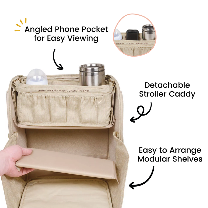 Diaper Cubby in Oat