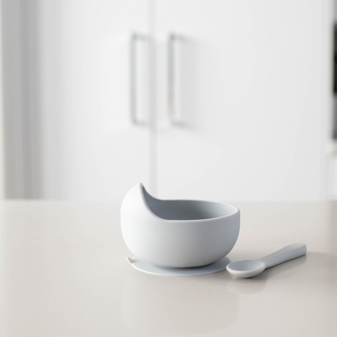 Silicone Bowl and Spoon Set
