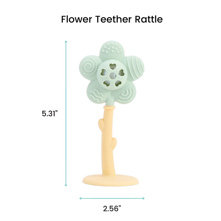 Teether rattle single