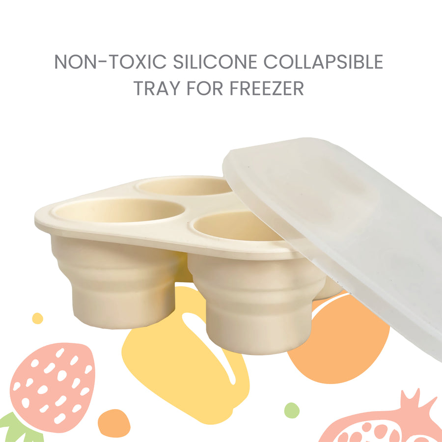 COLLAPSIBLE FREEZER FOOD TRAY