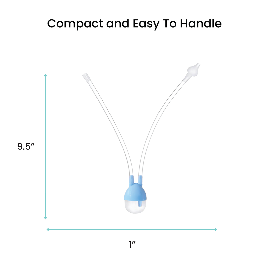 Nasal Aspirator Kit, Mouth Suction with Anti-Reflux Design