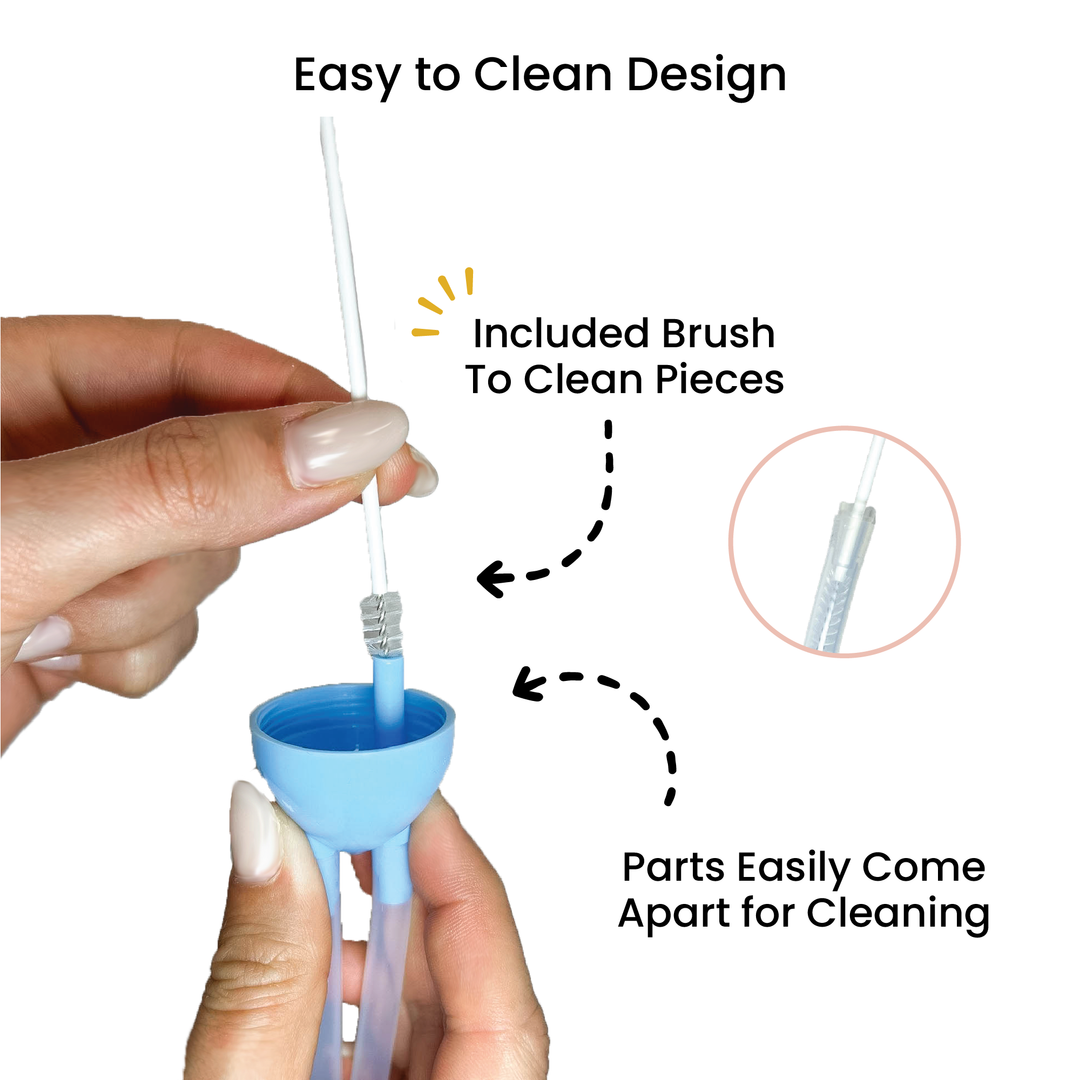 Nasal Aspirator Kit, Mouth Suction with Anti-Reflux Design