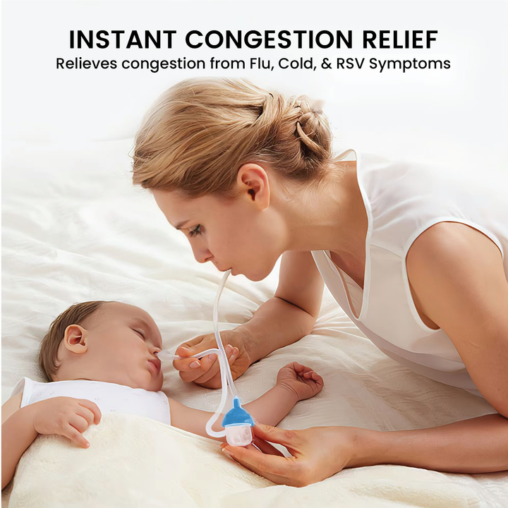 Nasal Aspirator Kit, Mouth Suction with Anti-Reflux Design