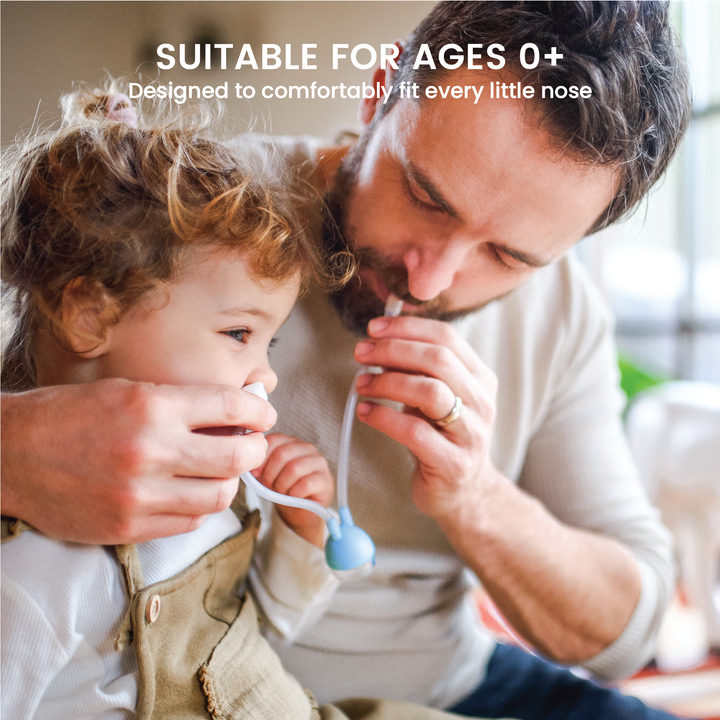 Nasal Aspirator Kit, Mouth Suction with Anti-Reflux Design