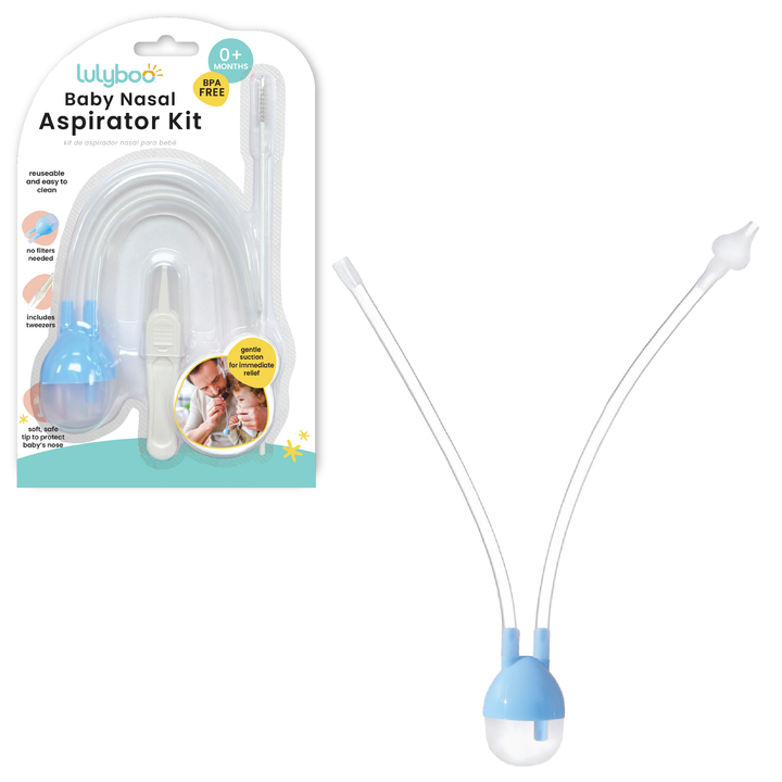 Nasal Aspirator Kit, Mouth Suction with Anti-Reflux Design