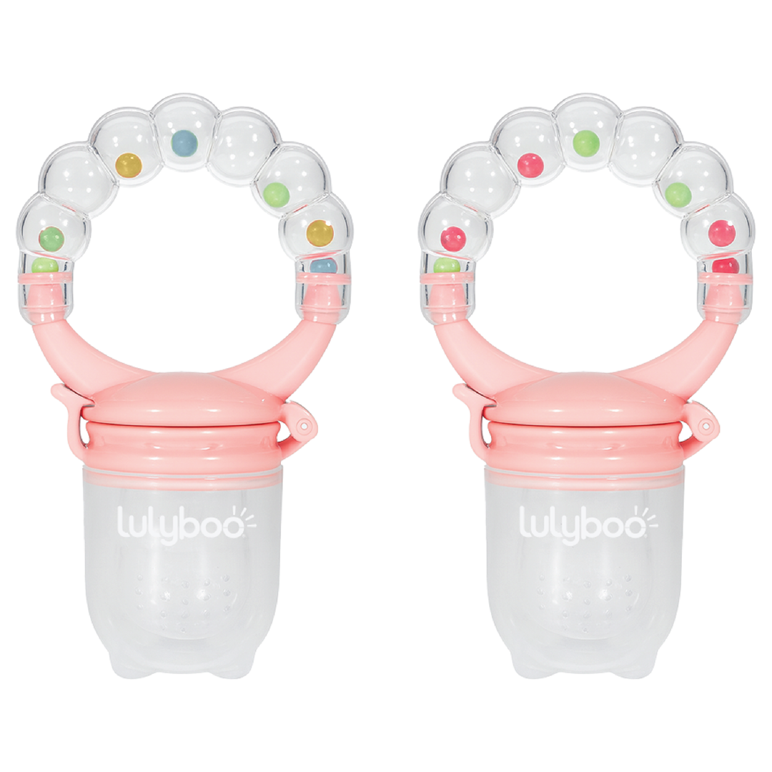 Self Feeder and Rattle- Set of 2