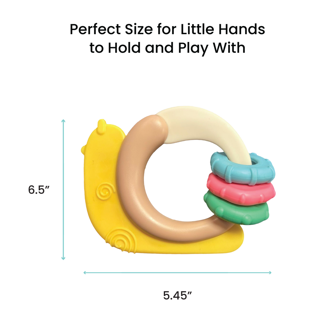 Snail Rattle Toy
