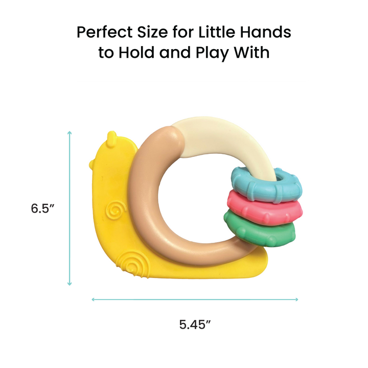 Snail Rattle Toy
