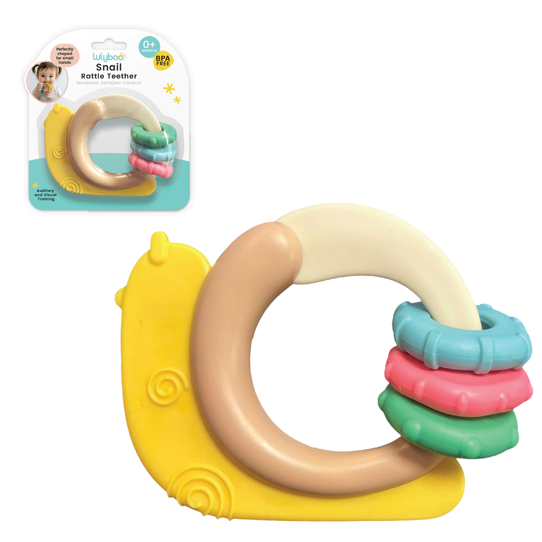 Snail Rattle Toy