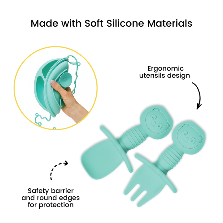 Silicone Feeding Set
