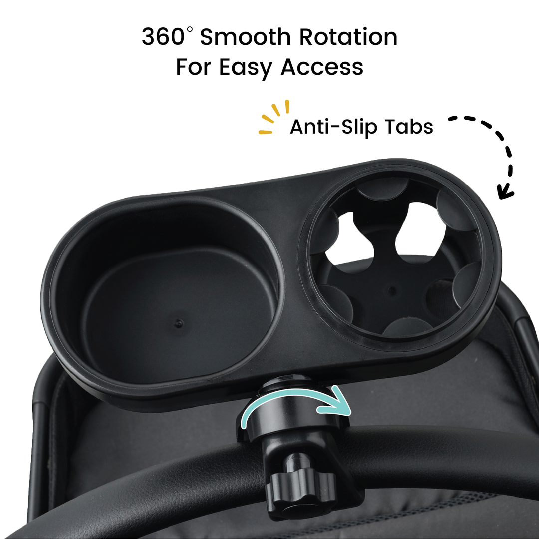 Stroller Snack Tray and Cup Holder