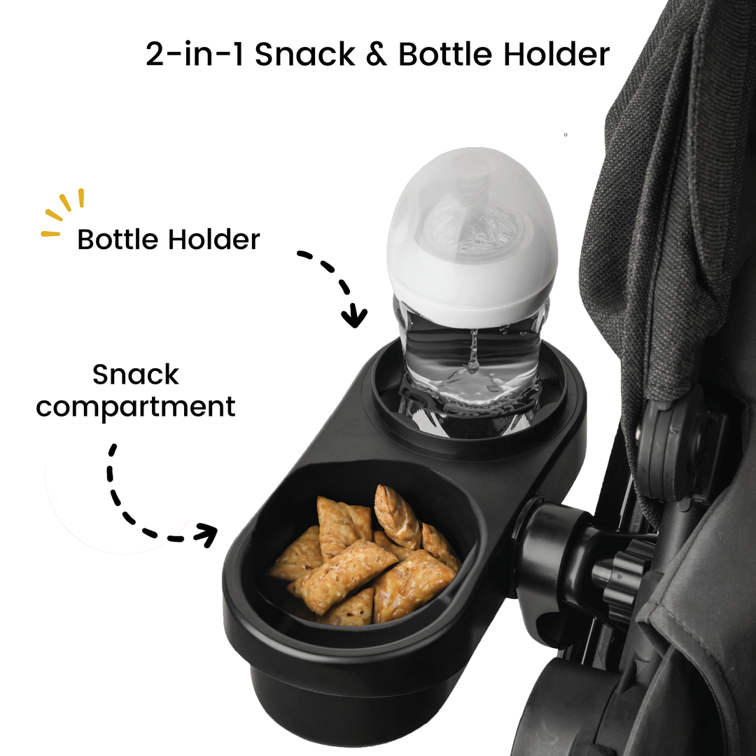 Stroller Snack Tray and Cup Holder