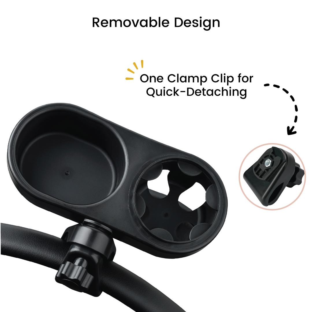 Stroller Snack Tray and Cup Holder