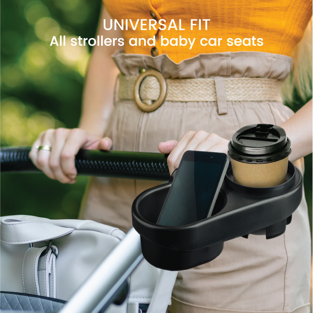 Stroller Snack Tray and Cup Holder