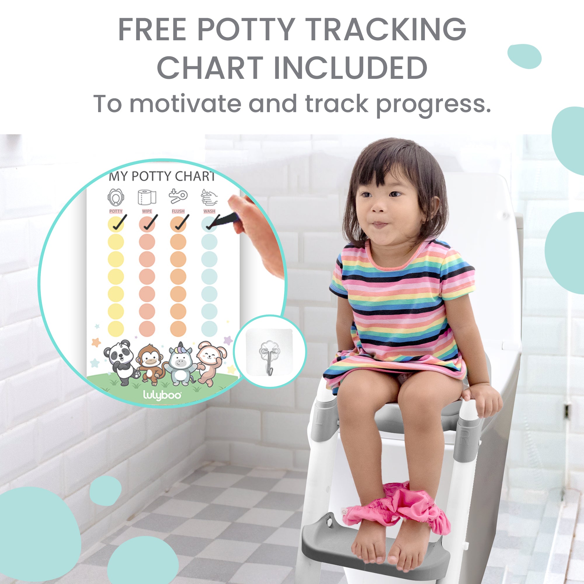 NEW Dreambaby EZY-Toilet Trainer Seat, Secure Fit