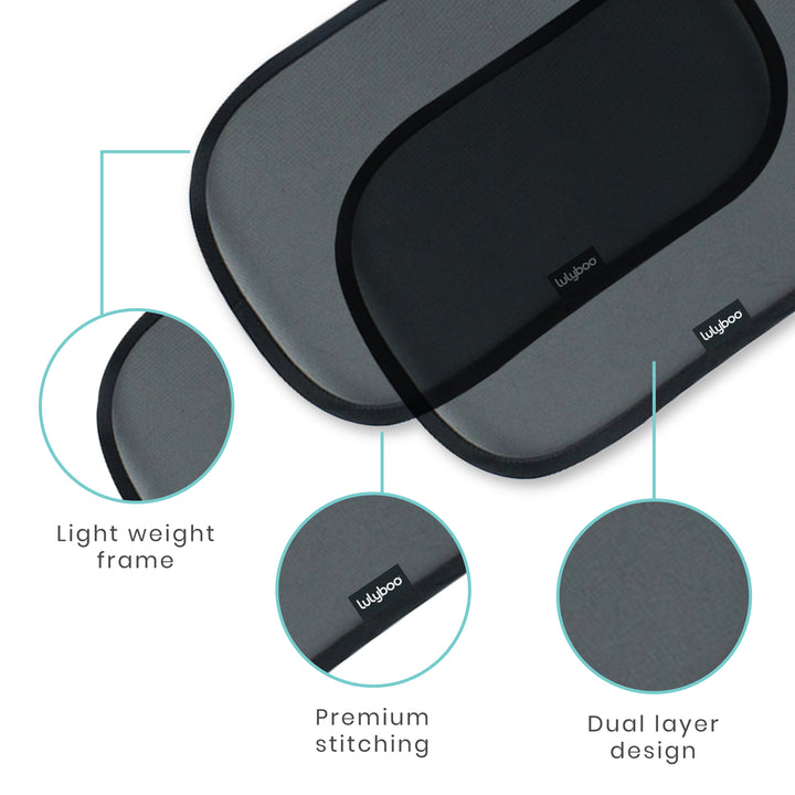 Car Window Cling Sun Shades set