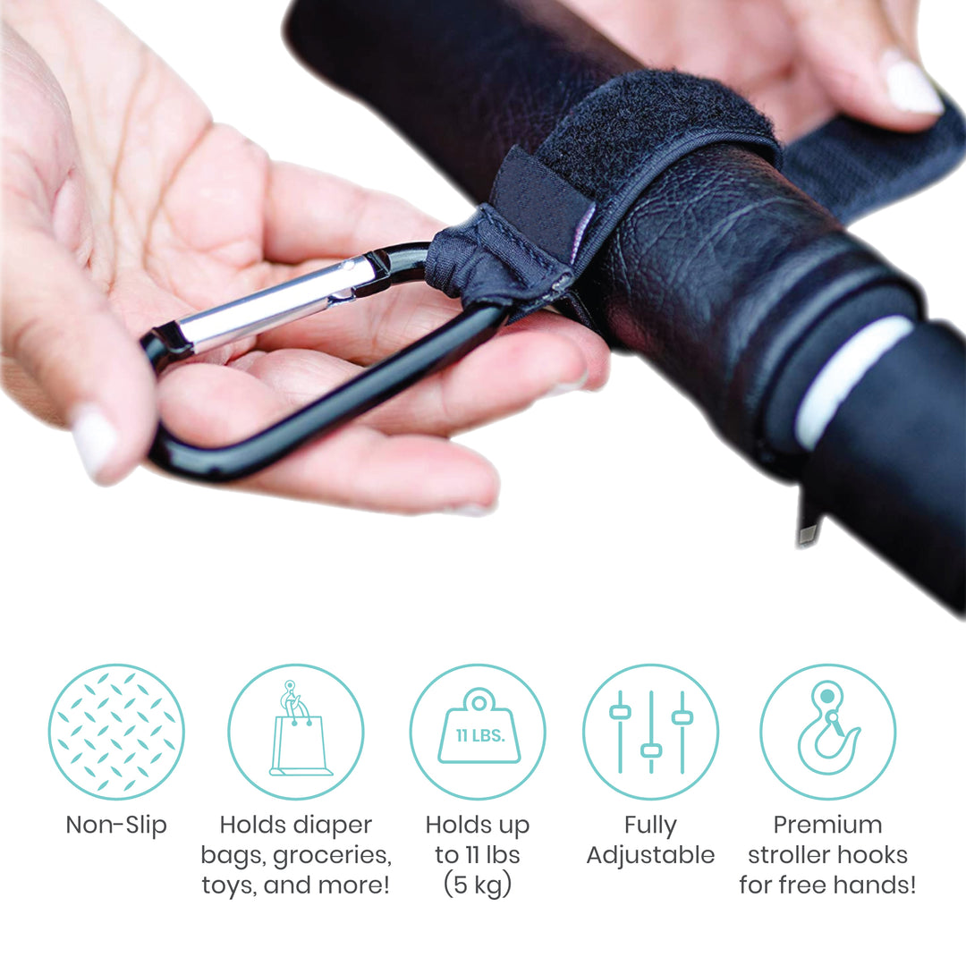 Stroller Hooks Clips Set