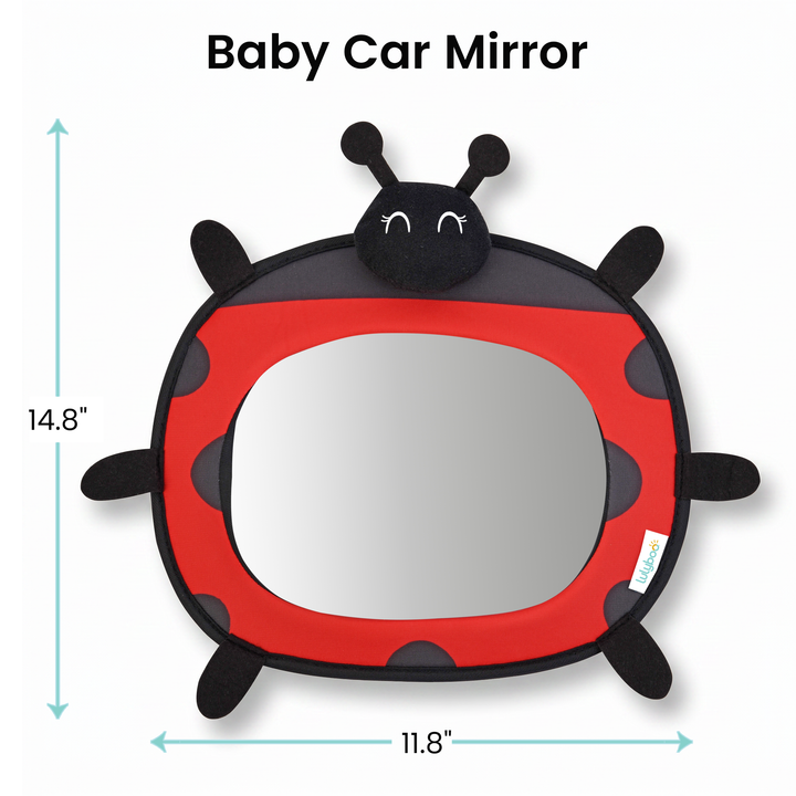 Back Seat Baby Car Mirror Ladybug