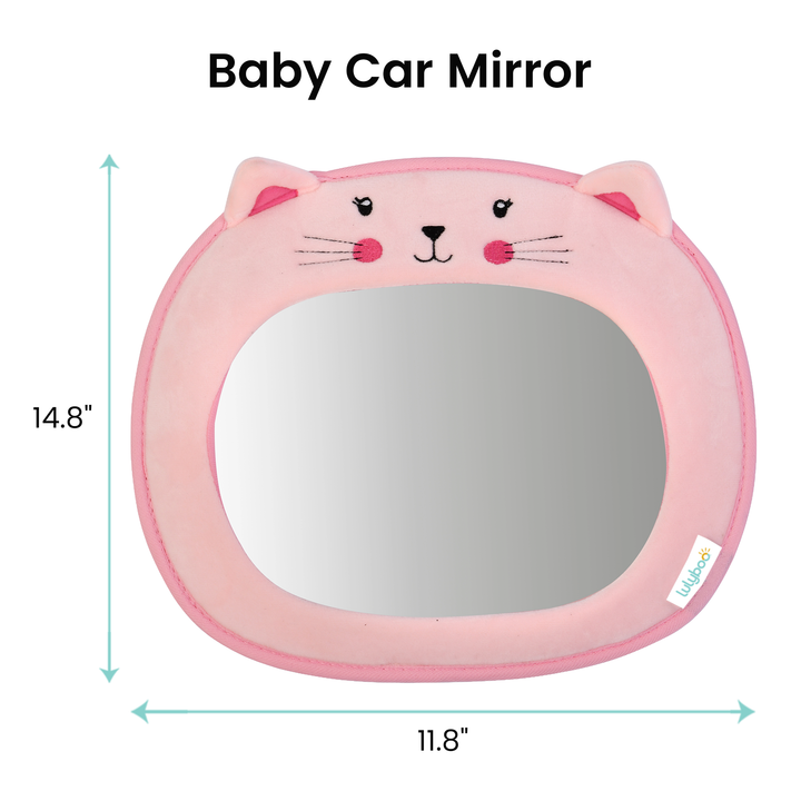 Back Seat Baby Car Mirror Cat