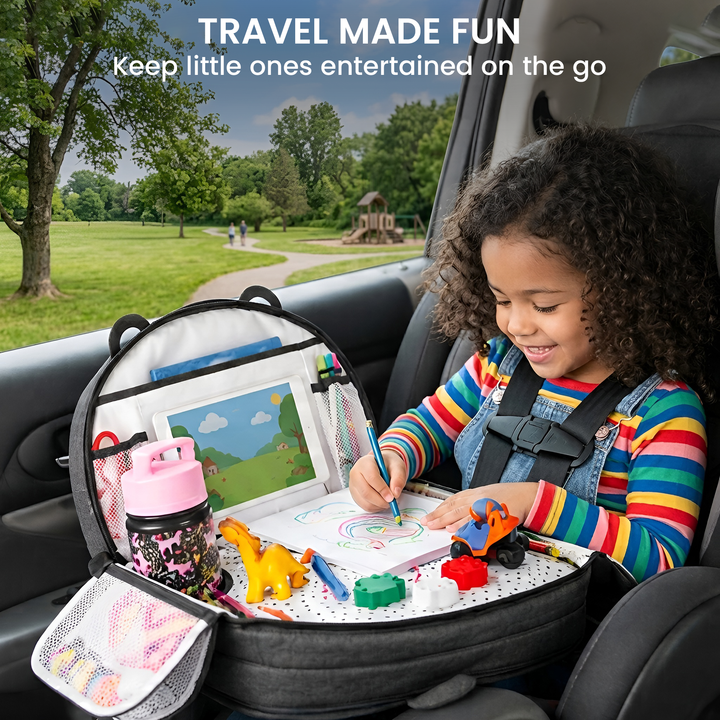 Lulyboo Toddler Travel Activity Tray Panda