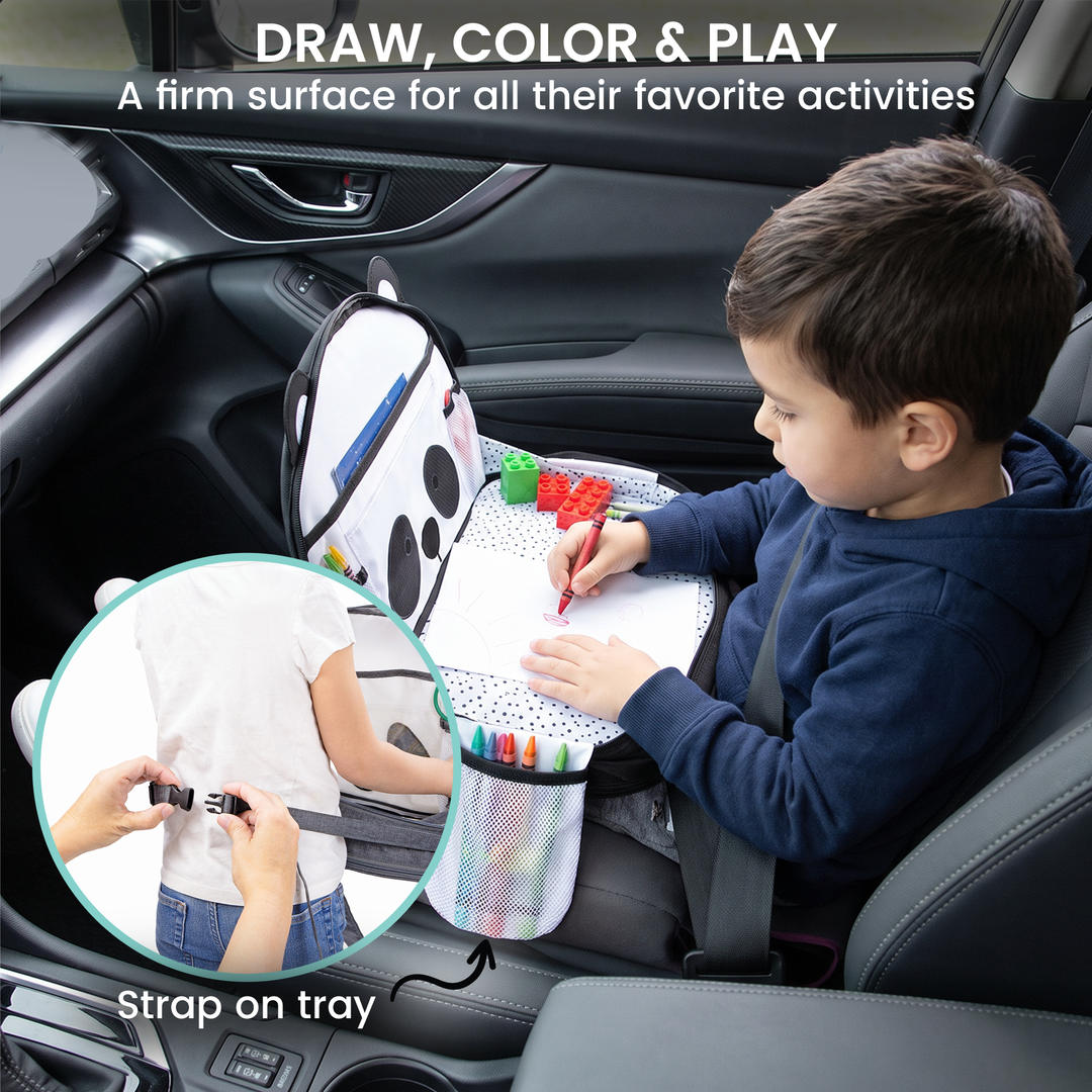Lulyboo Toddler Travel Activity Tray Panda