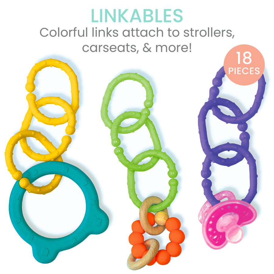 Linkables. Linking ring set