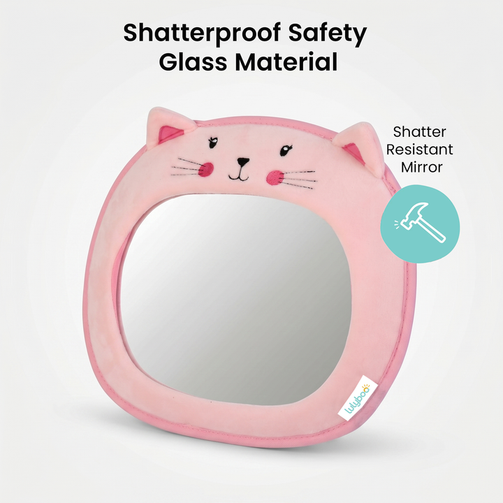 Back Seat Baby Car Mirror Cat
