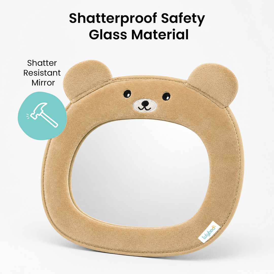 Back Seat Baby Car Mirror Bear