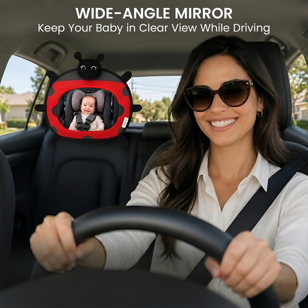 Back Seat Baby Car Mirror Ladybug