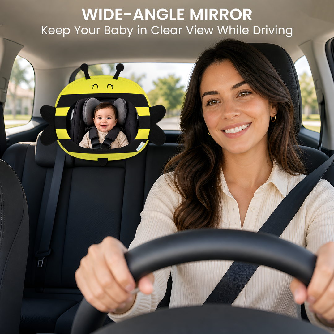Back Seat Baby Car Mirror Bee