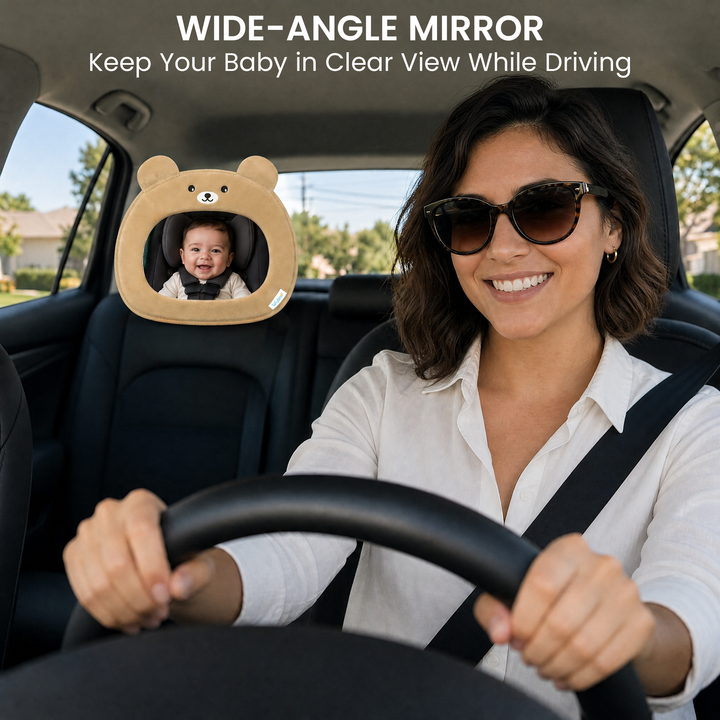 Back Seat Baby Car Mirror Bear