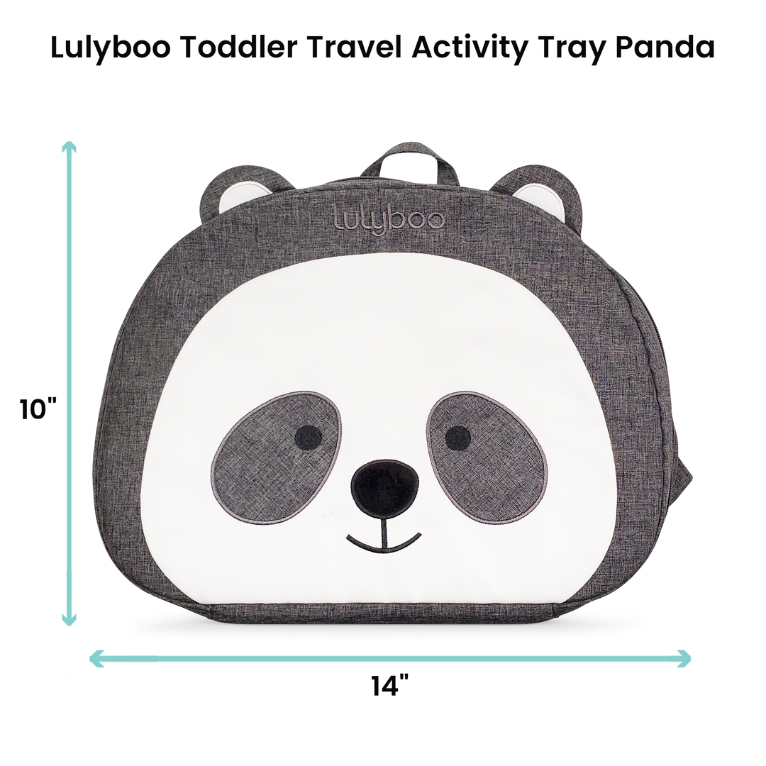 Lulyboo Toddler Travel Activity Tray Panda
