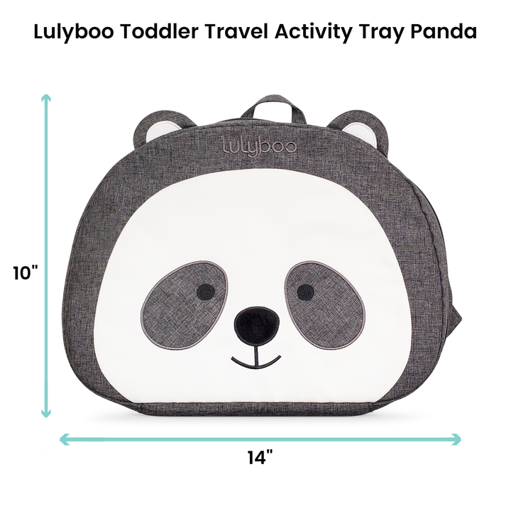 Lulyboo Toddler Travel Activity Tray Panda