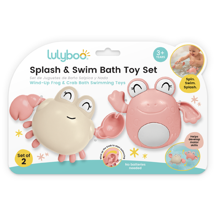 Lulyboo Splash & Swim Bath Toy Set