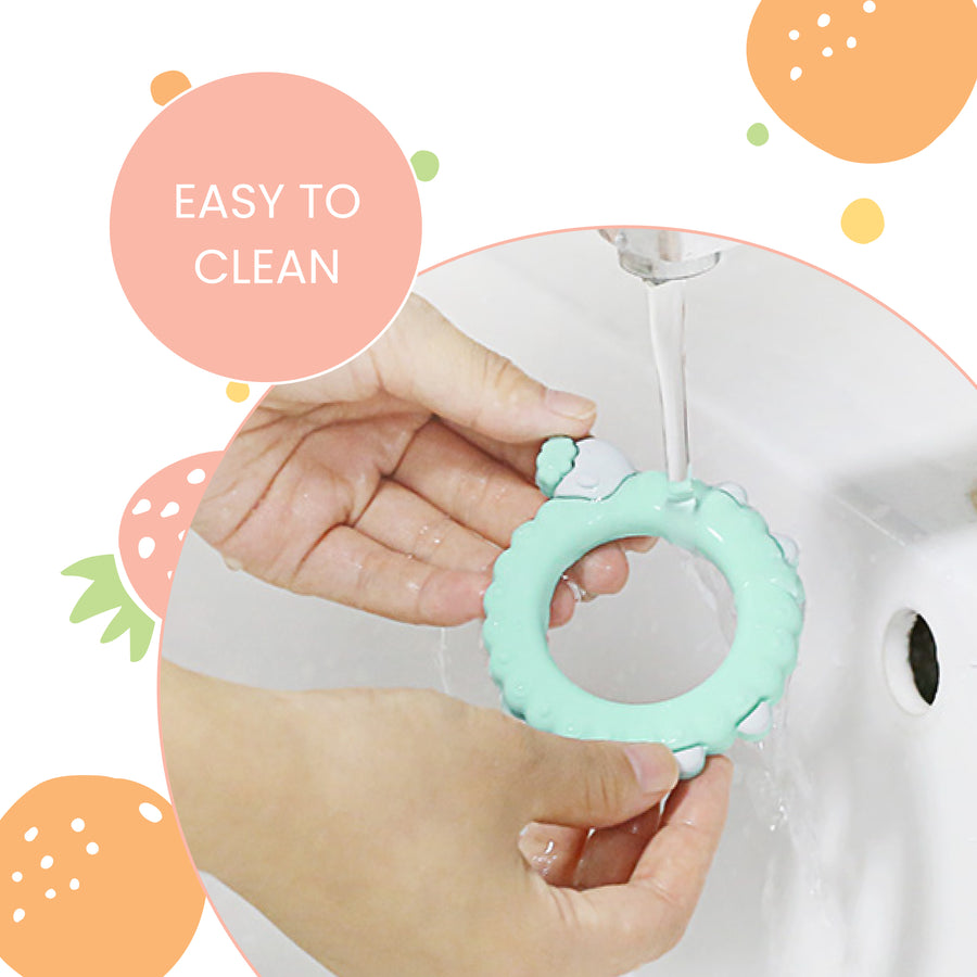 SILICONE EASY GRIP SHEEP TEETHER