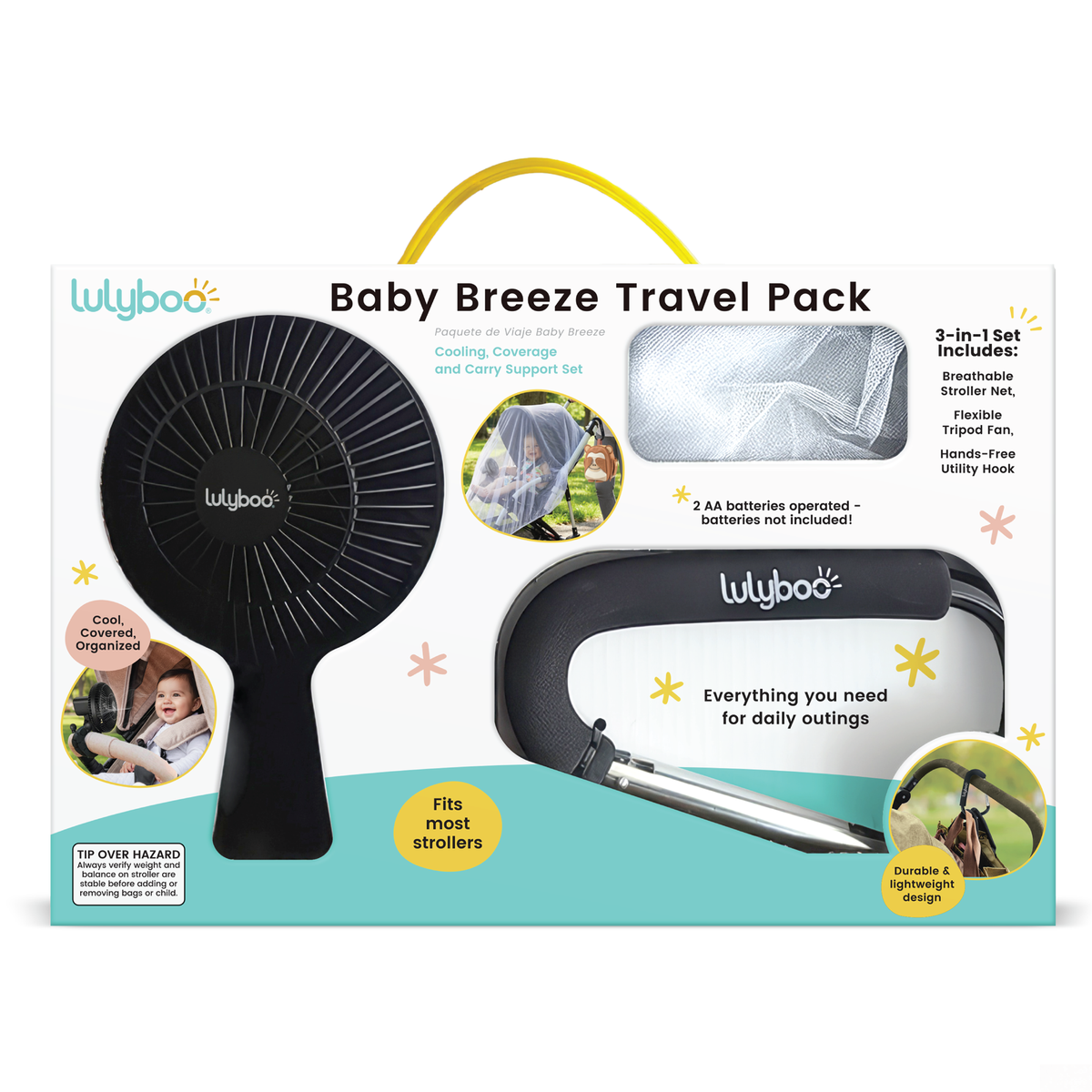 LULL LudicLabeL 【little B】 Baby Breeze Travel Pack – Lulyboo