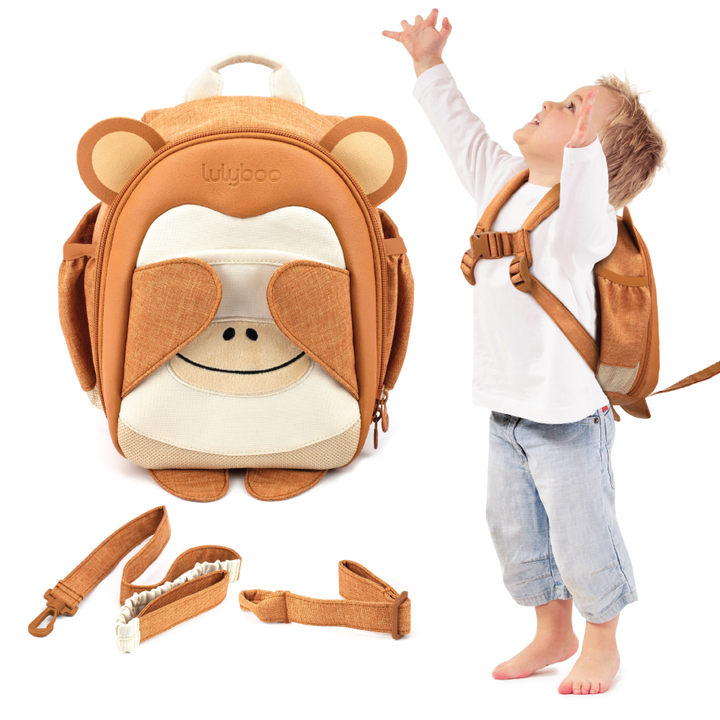 Lulyboo Toddler Backpack Monkey
