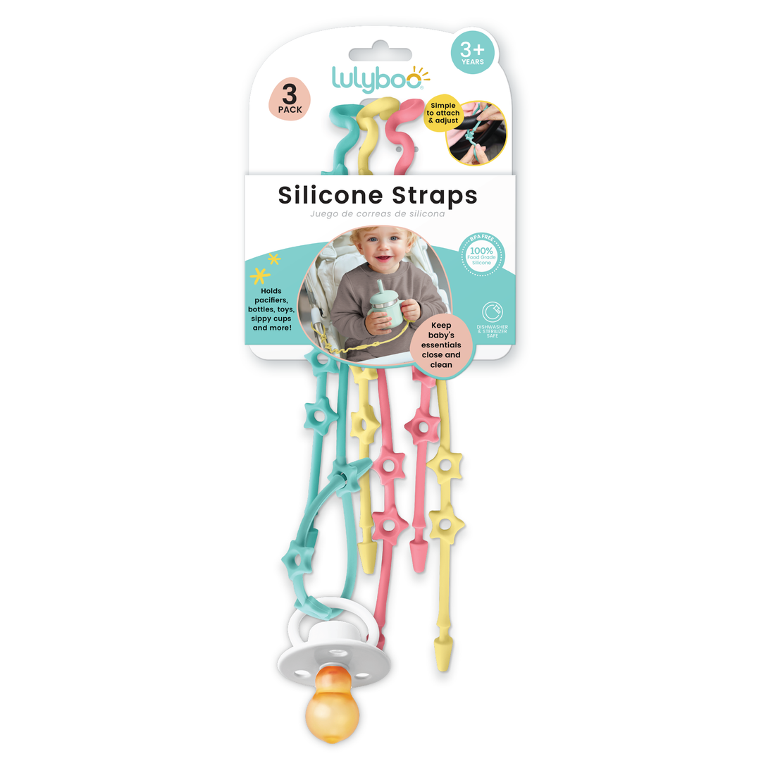 Silicone Multi-Use Straps – 3-Pack