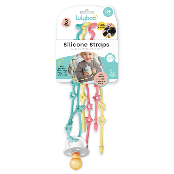 Silicone Multi-Use Straps – 3-Pack