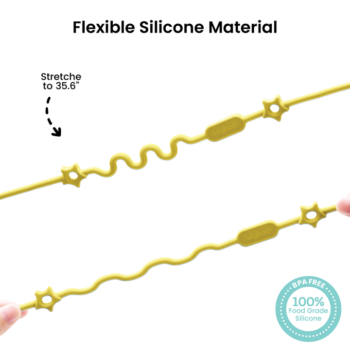 Silicone Multi-Use Straps – 3-Pack