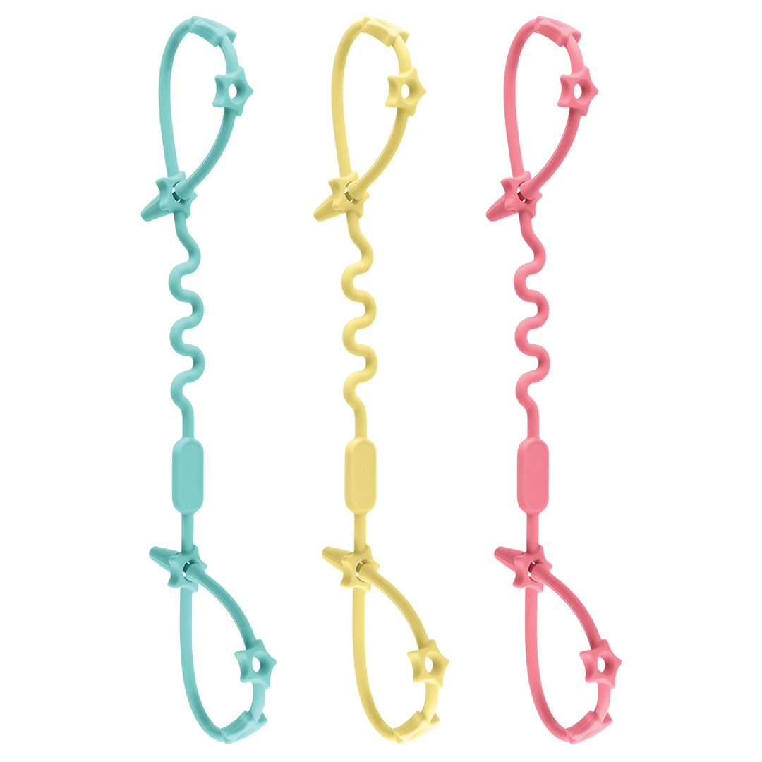 Silicone Multi-Use Straps – 3-Pack