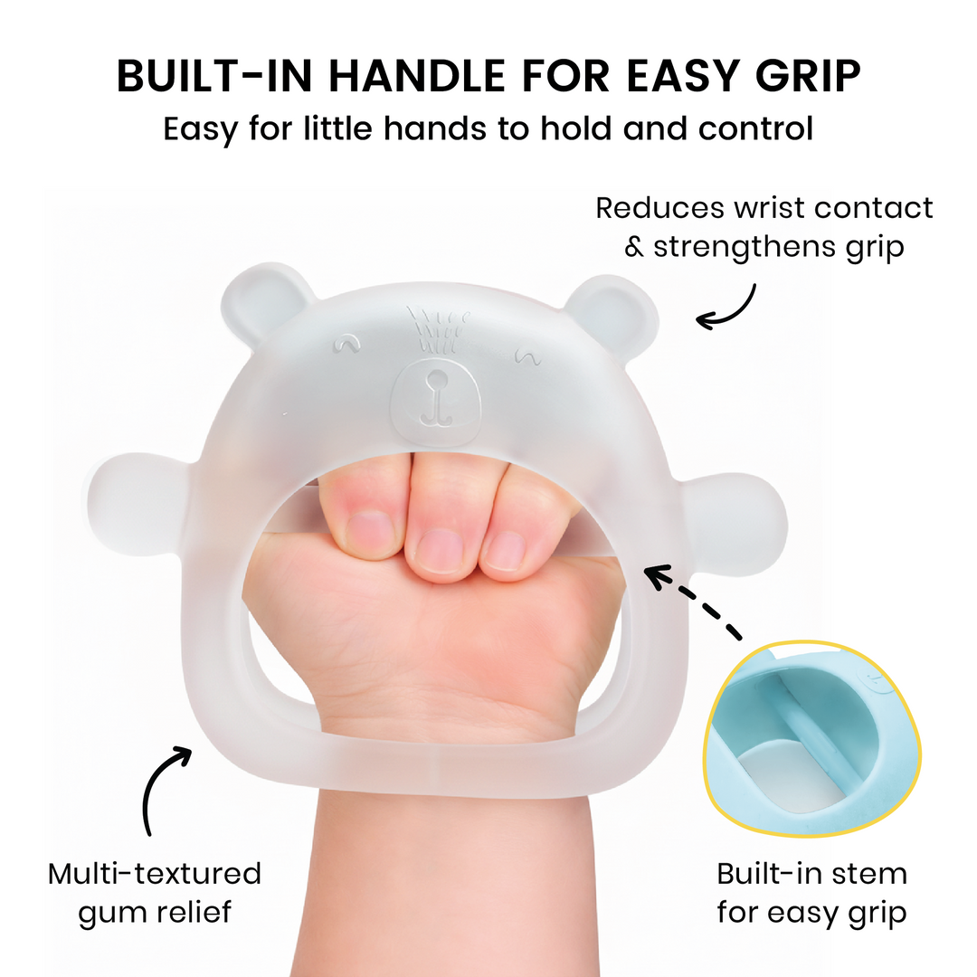 Silicone Bear Teether – Set of 2