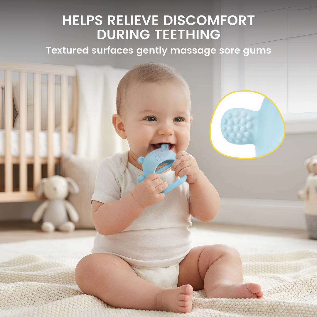 Silicone Bear Teether – Set of 2