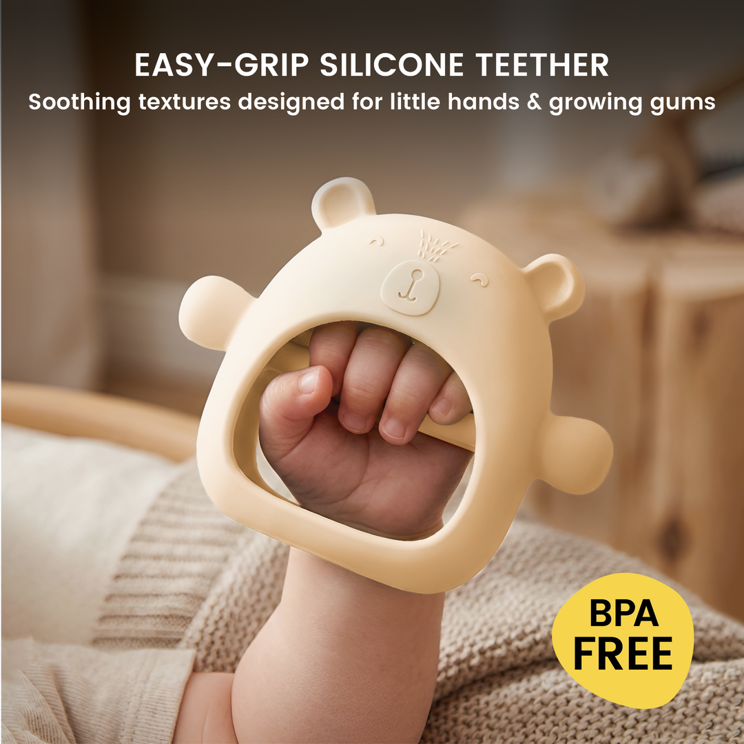 Silicone Easy Grip & Play Teether