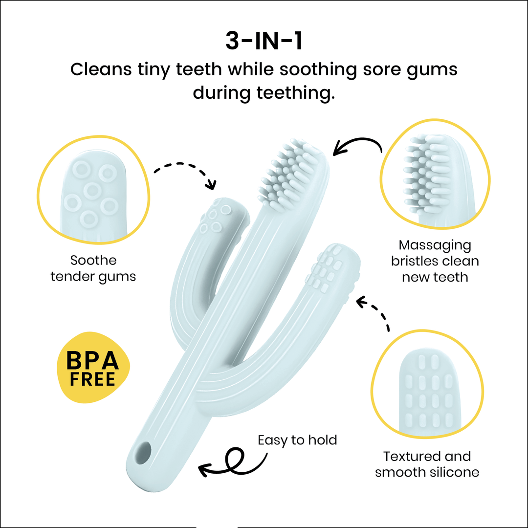 Infant Silicone Training Toothbrush Teether