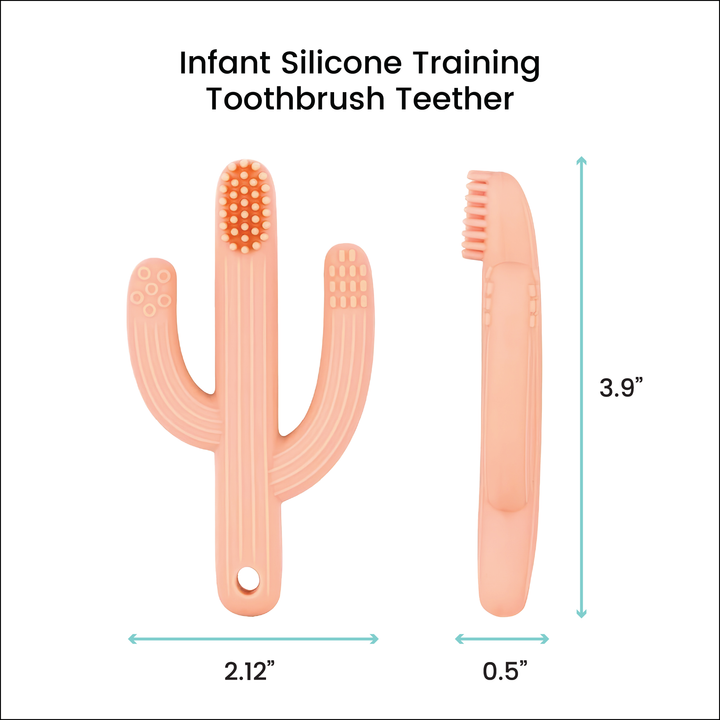 Infant Silicone Training Toothbrush Teether
